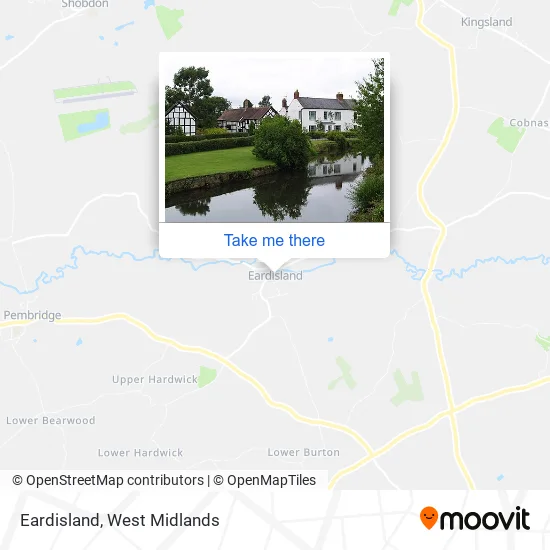 Eardisland map