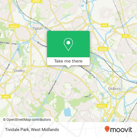 Tividale Park map