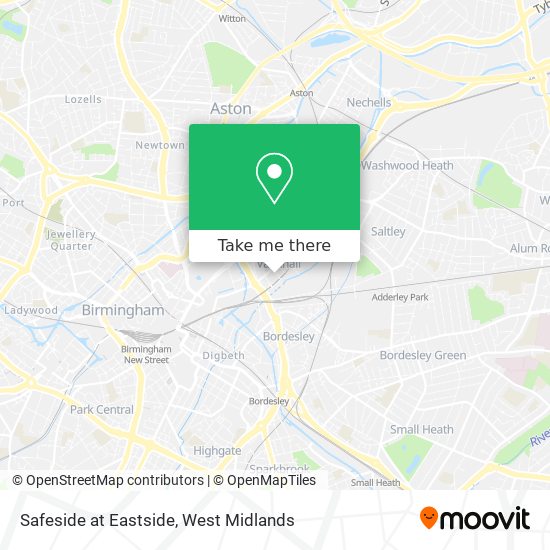 Safeside at Eastside map