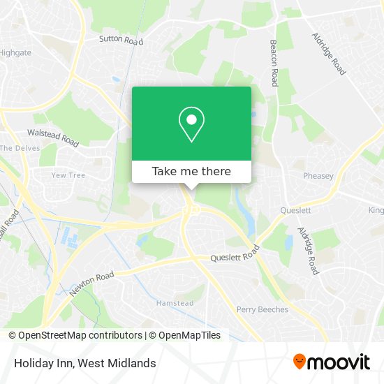 Holiday Inn map