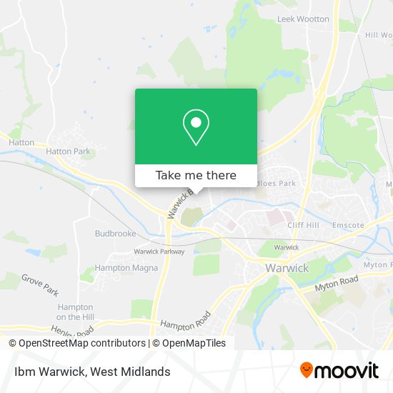 Ibm Warwick map