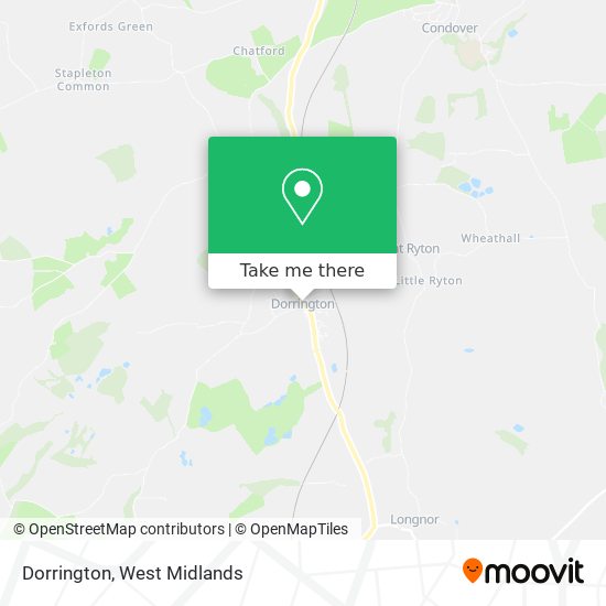 Dorrington map