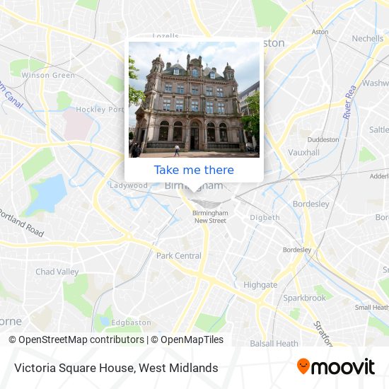 Victoria Square House map