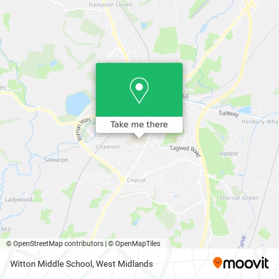 Witton Middle School map