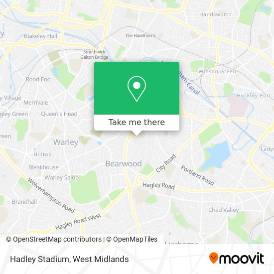 Hadley Stadium map