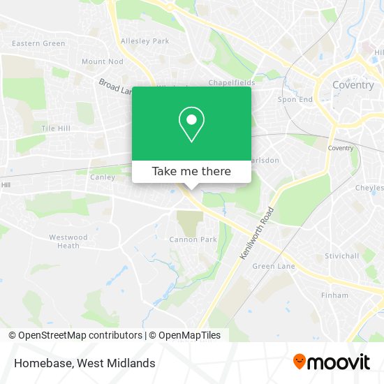 Homebase map
