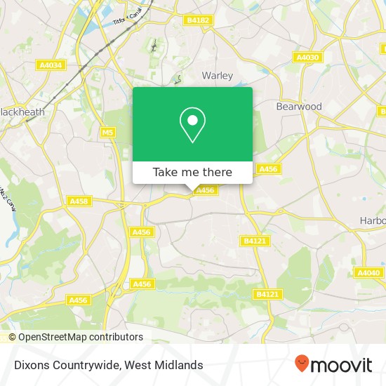 Dixons Countrywide map
