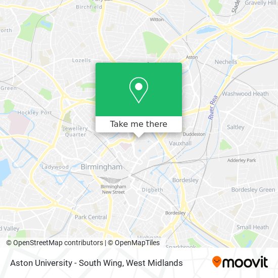 Aston University - South Wing map