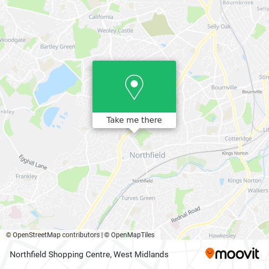 Northfield Shopping Centre map