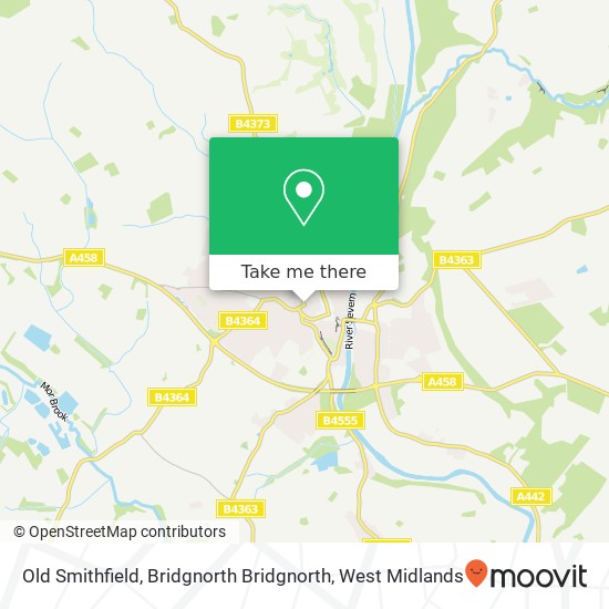 Old Smithfield, Bridgnorth Bridgnorth map