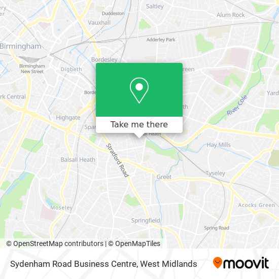 Sydenham Road Business Centre map