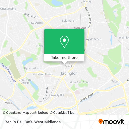 Benji's Deli Cafe map