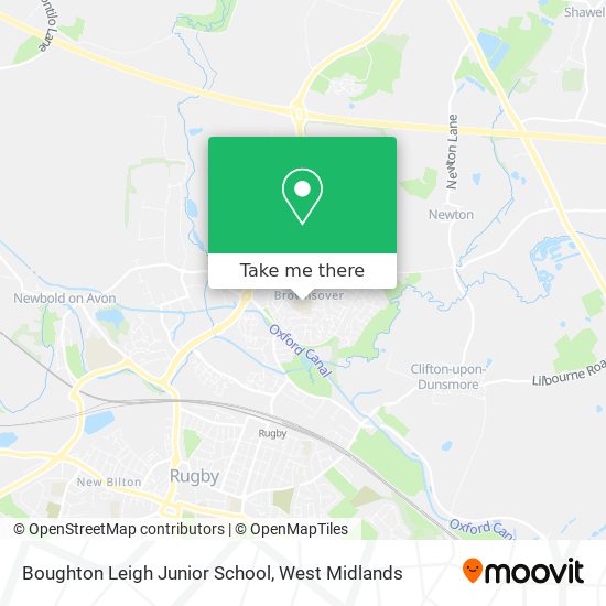 Boughton Leigh Junior School map