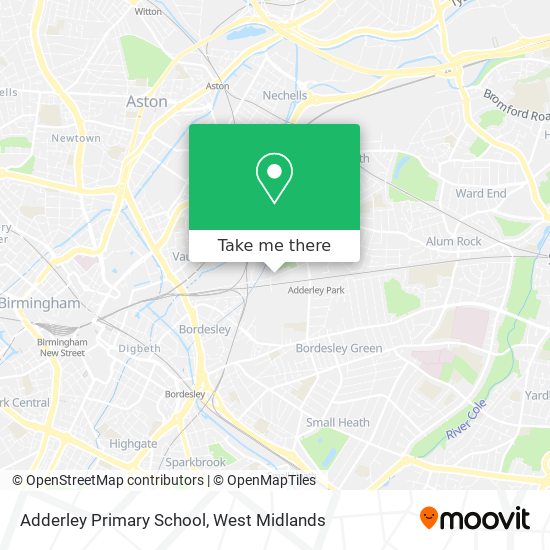 Adderley Primary School map