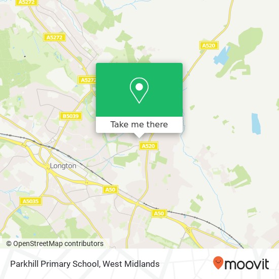 Parkhill Primary School map
