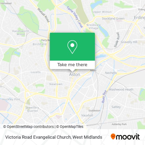 Victoria Road Evangelical Church map