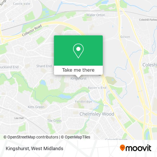 Kingshurst map