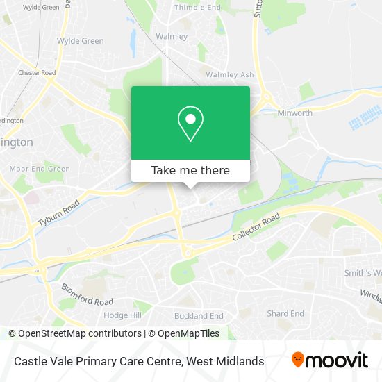 Castle Vale Primary Care Centre map