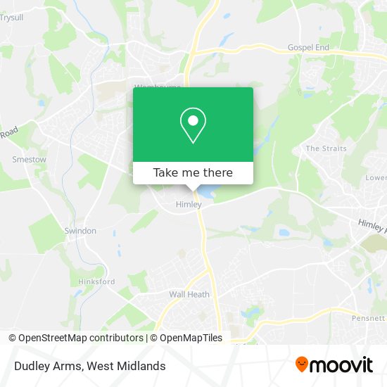 Dudley Arms map