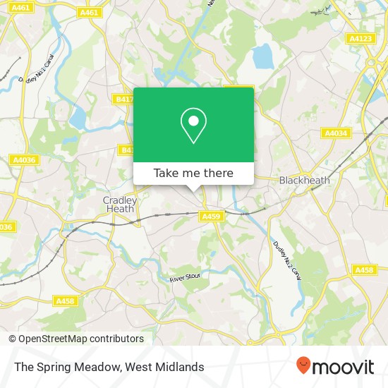 The Spring Meadow map