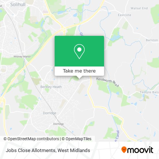 Jobs Close Allotments map