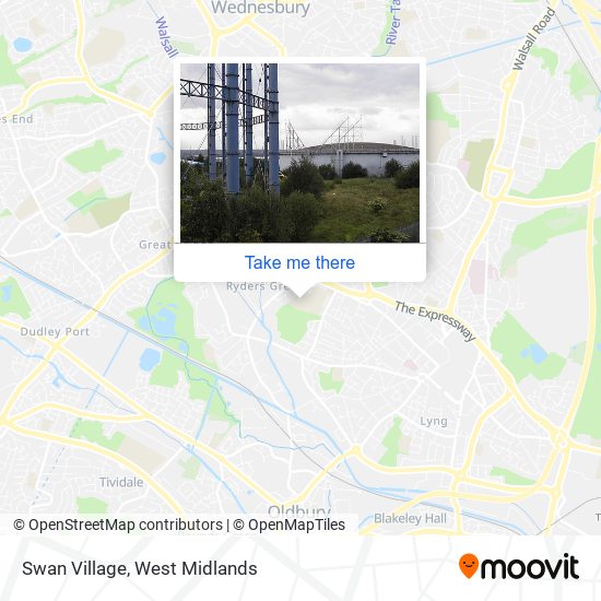 Swan Village map