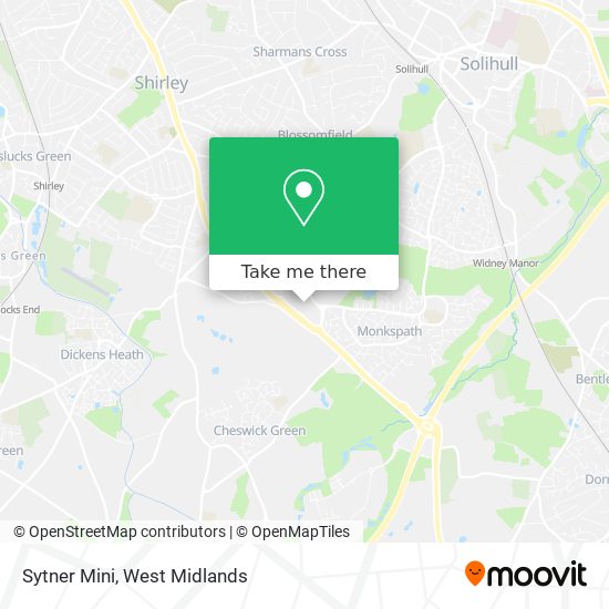 Sytner Mini map