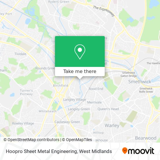 Hoopro Sheet Metal Engineering map