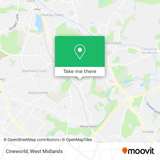 Cineworld map