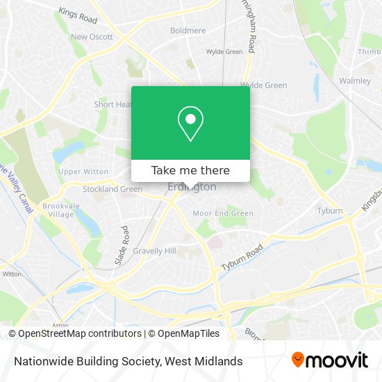 Nationwide Building Society map