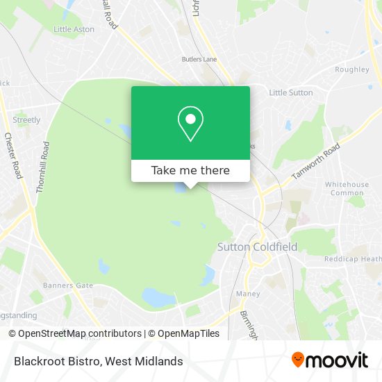 Blackroot Bistro map