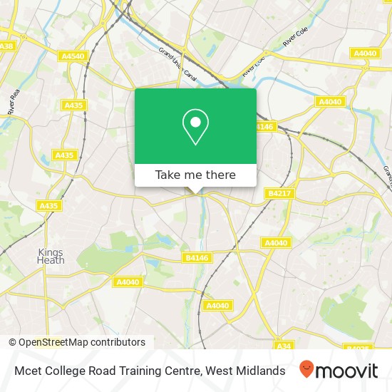 Mcet College Road Training Centre map