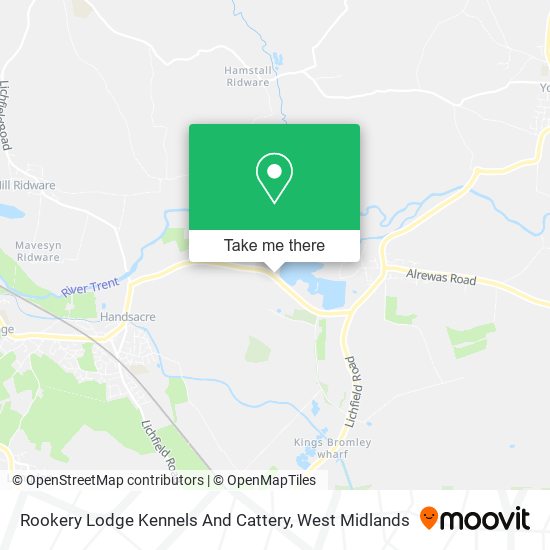 Rookery Lodge Kennels And Cattery map