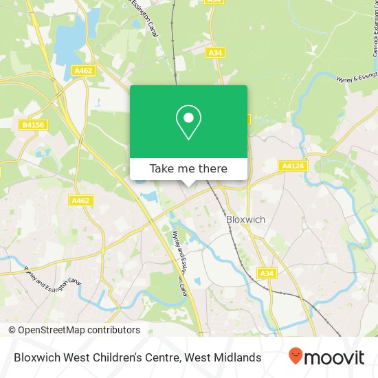 Bloxwich West Children's Centre map