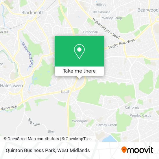 Quinton Business Park map