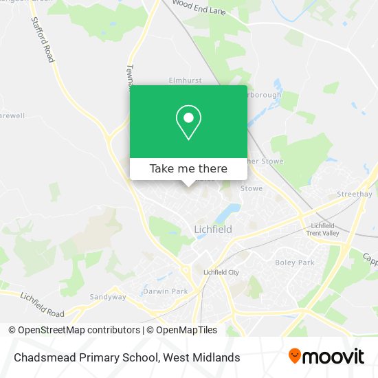 Chadsmead Primary School map