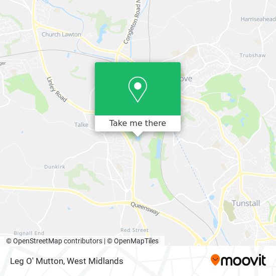 Leg O' Mutton map