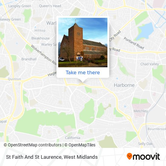 St Faith And St Laurence map