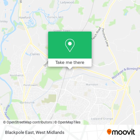 Blackpole East map