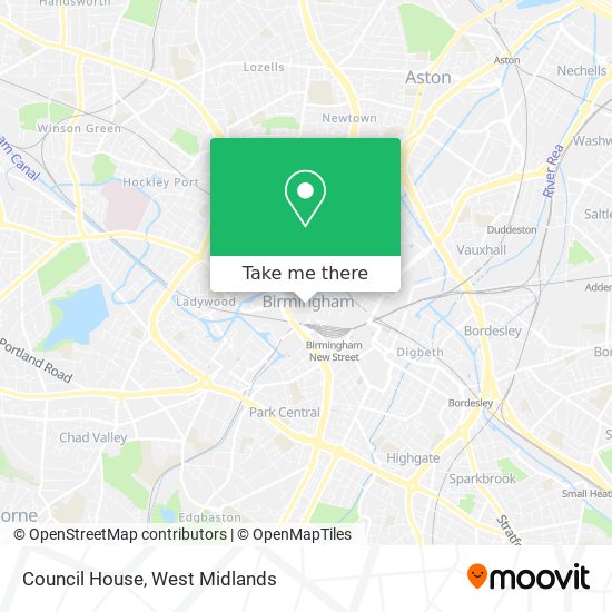 Council House map