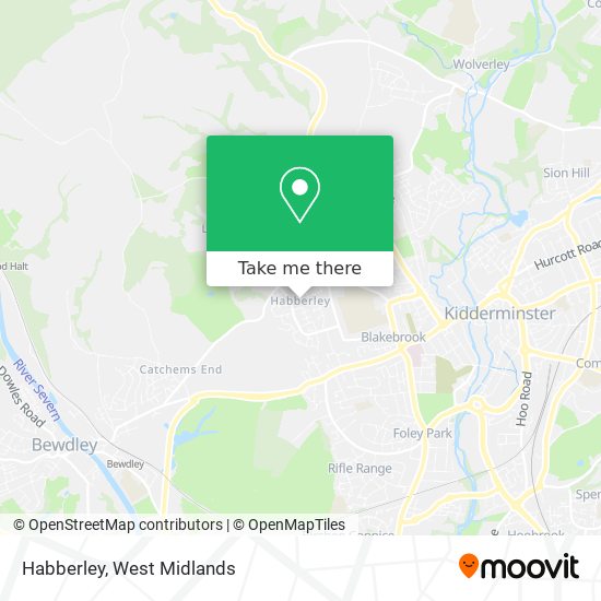 Habberley map