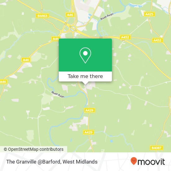 The Granville @Barford map