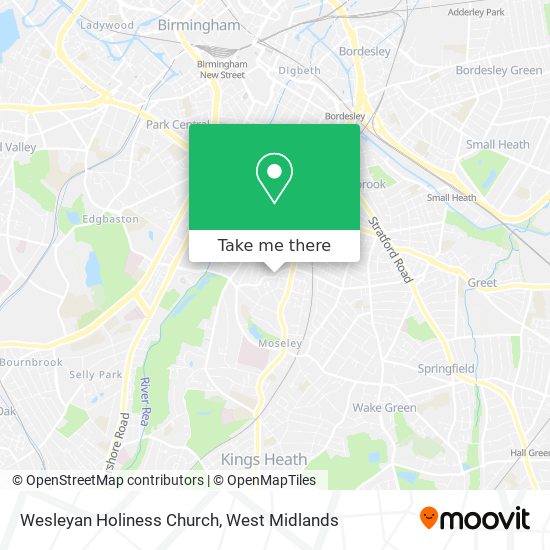 Wesleyan Holiness Church map