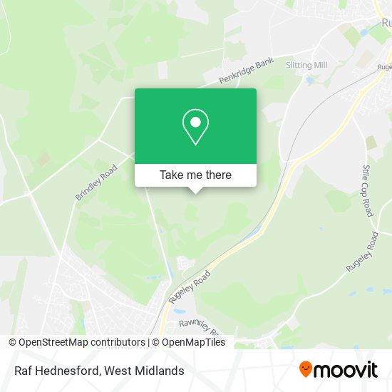 Raf Hednesford map