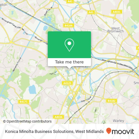 Konica Minolta Business Soloutions map