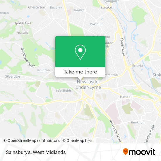 Sainsbury's map