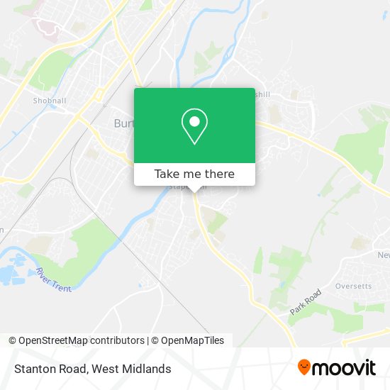 Stanton Road map