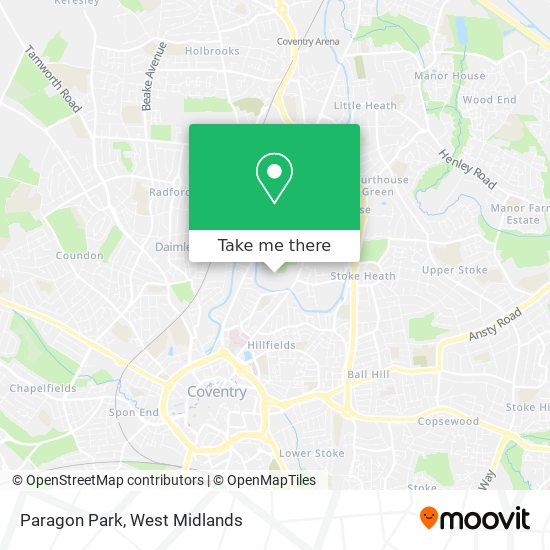 Paragon Park map