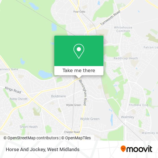 Horse And Jockey map