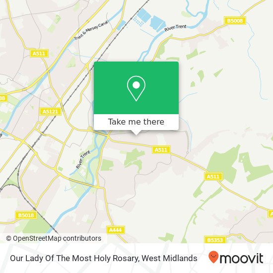 Our Lady Of The Most Holy Rosary map